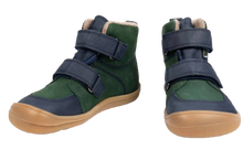 Lade das Bild in den Galerie-Viewer, Koel4Kids Barefoot+ Daro Hydro Leder Blau/ Grün