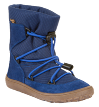 Lade das Bild in den Galerie-Viewer, Froddo Kinder Stiefe - BAREFOOT TEX TRACK WOOLDark Blue