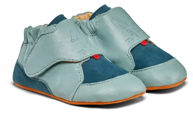 Affenzahn Krabbelschuh Leder Crawly Hase