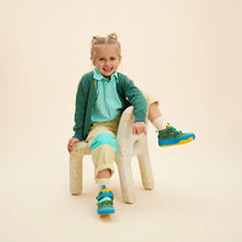 Lade das Bild in den Galerie-Viewer, Affenzahn Übergangsschuh Knit Happy Kreativ Bär
