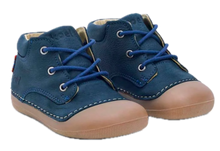 Lade das Bild in den Galerie-Viewer, Koel4Kids Barefoot AVERY Leather dunkelblau
