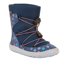 Lade das Bild in den Galerie-Viewer, Froddo Stiefel - BAREFOOT TEX TRACK WOOL Blau - Blumen
