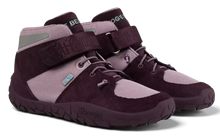 Lade das Bild in den Galerie-Viewer, Affenzahn Wintersneaker Leder Dreamer Traubenrot
