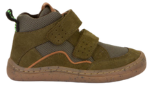 Lade das Bild in den Galerie-Viewer, Froddo Kinder Stiefeletten - BAREFOOT WINTER WOOL Dunkel Grün
