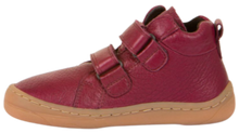 Lade das Bild in den Galerie-Viewer, Froddo Barefoot High Tops mit Klettverschluss Bordeaux
