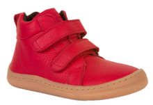 Lade das Bild in den Galerie-Viewer, Froddo Barefoot High Tops mit Klettverschluss Rot
